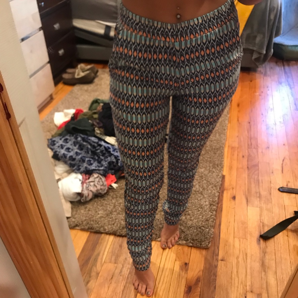 Printed pants